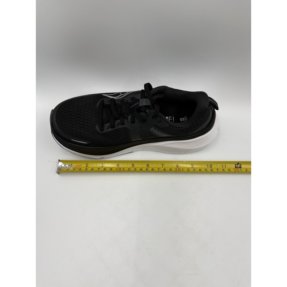 Saucony Guide 18 Womens Black White Athletic Running Sneakers Shoes Size 7.5 - Picture 9 of 13